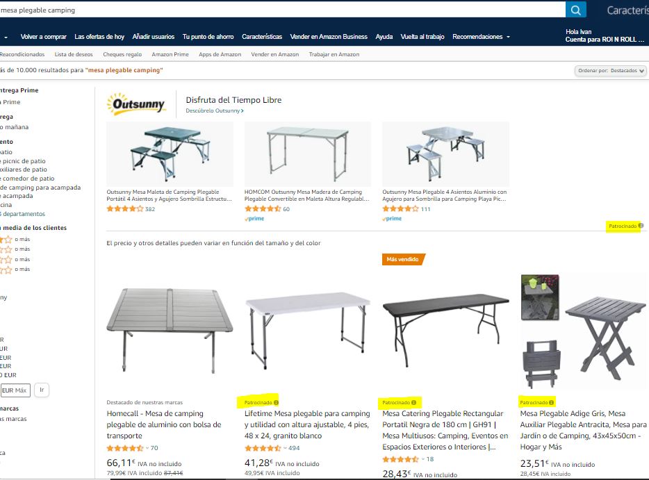 amazon advertising campañas publicidad